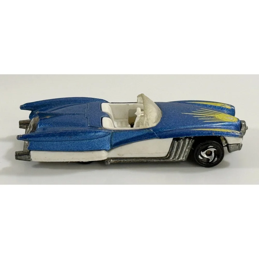 Hot Wheels Phantom Corsair Blue 1990 Vintage Diecast Convertible Car‎